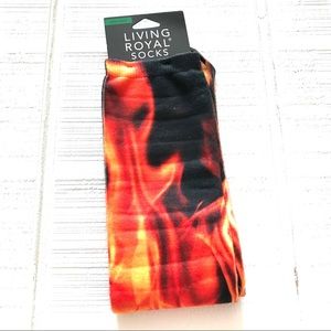 Living Royal Flame Socks 🔥